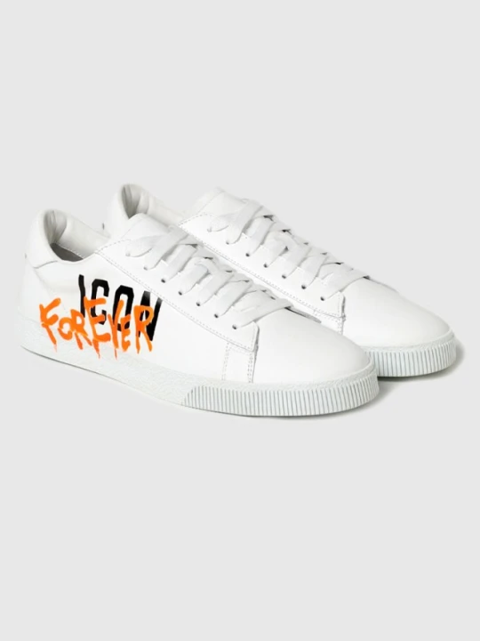 Zdjęcie produktu DSQUARED2 Białe sneakersy męskie icon forever, Rozmiar 44