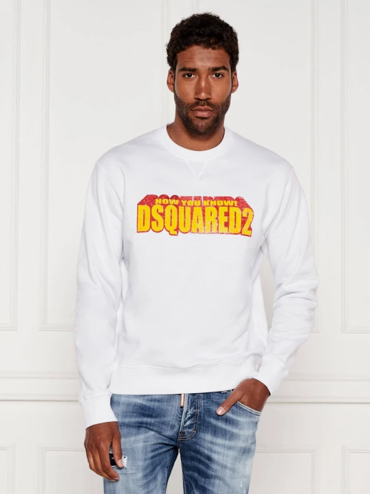 Zdjęcie produktu Dsquared2 Bluza | cool fit biały