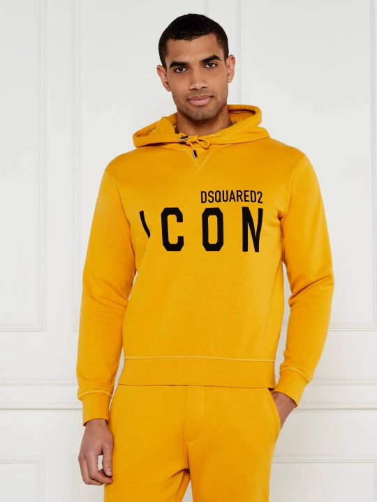Zdjęcie produktu Dsquared2 Bluza | cool fit musztardowy
