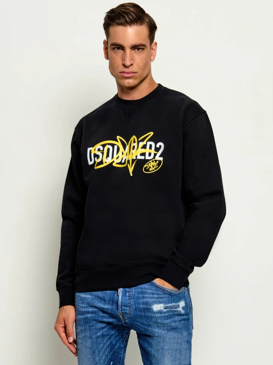 Zdjęcie produktu Dsquared2 Bluza | cool fit czarny