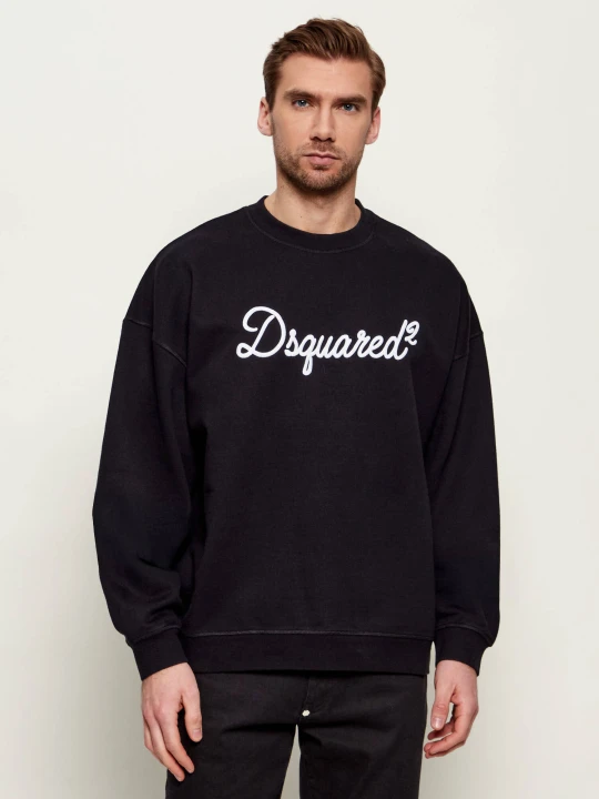 Zdjęcie produktu Dsquared2 Bluza D2 Signature | Relaxed fit czarny
