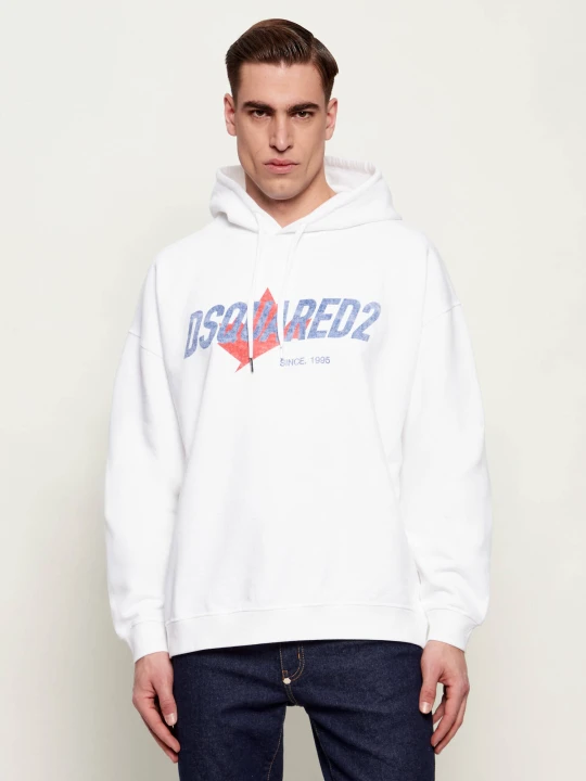 Zdjęcie produktu Dsquared2 Bluza | Relaxed fit biały