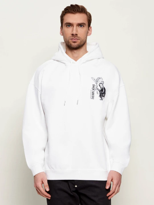 Zdjęcie produktu Dsquared2 Bluza | Relaxed fit biały