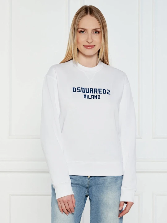 Zdjęcie produktu Dsquared2 Bluza | Relaxed fit biały