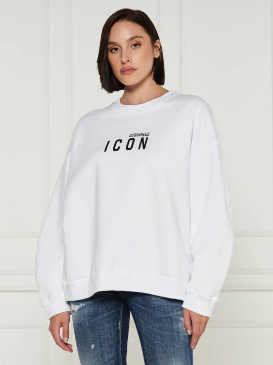 Zdjęcie produktu Dsquared2 Bluza | Relaxed fit biały