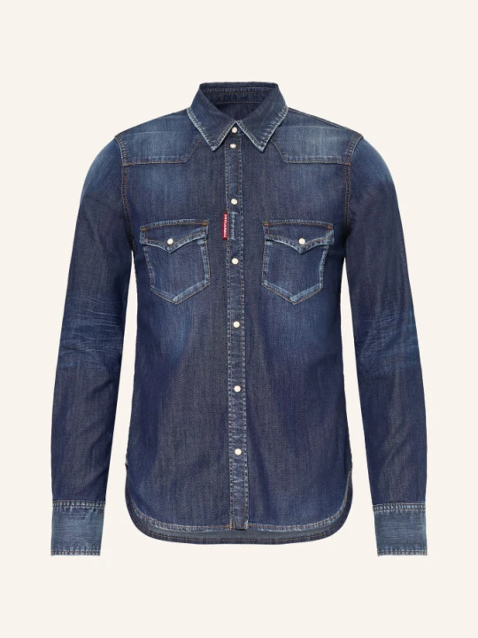 Zdjęcie produktu dsquared2 Bluzka Jeansowa blau GRANATOWY