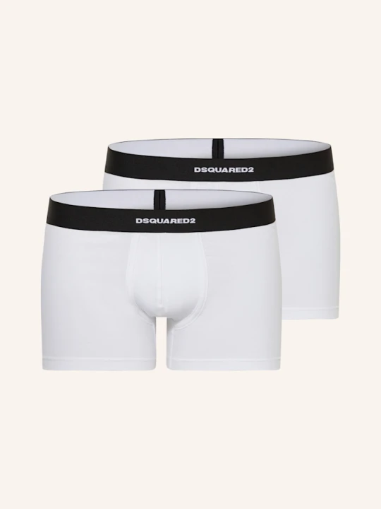 Zdjęcie produktu dsquared2 Bokserki, 2 Szt. weiss BIAŁY