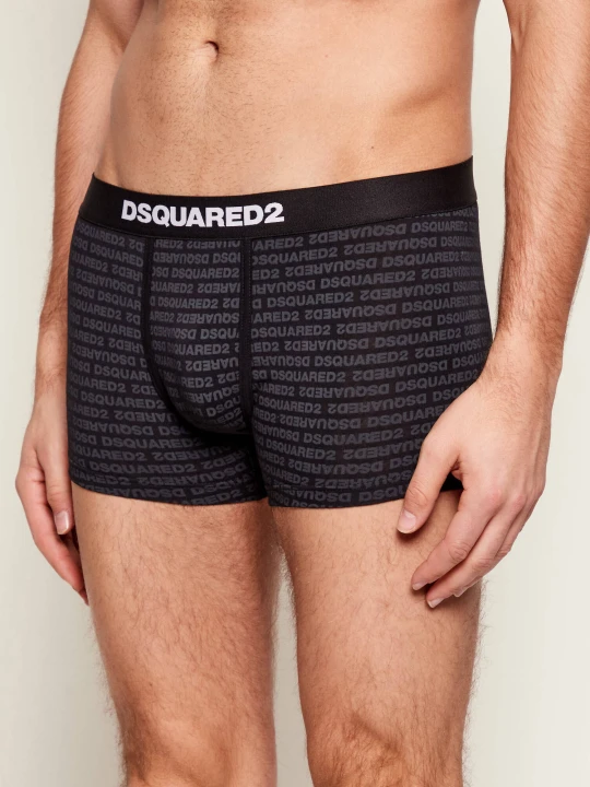 Zdjęcie produktu Dsquared2 Bokserki grafitowy