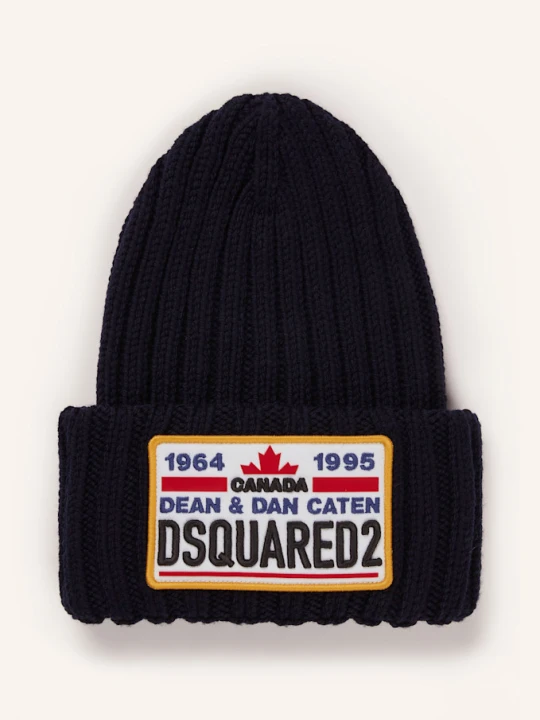 Zdjęcie produktu dsquared2 Czapka Risvolto blau GRANATOWY