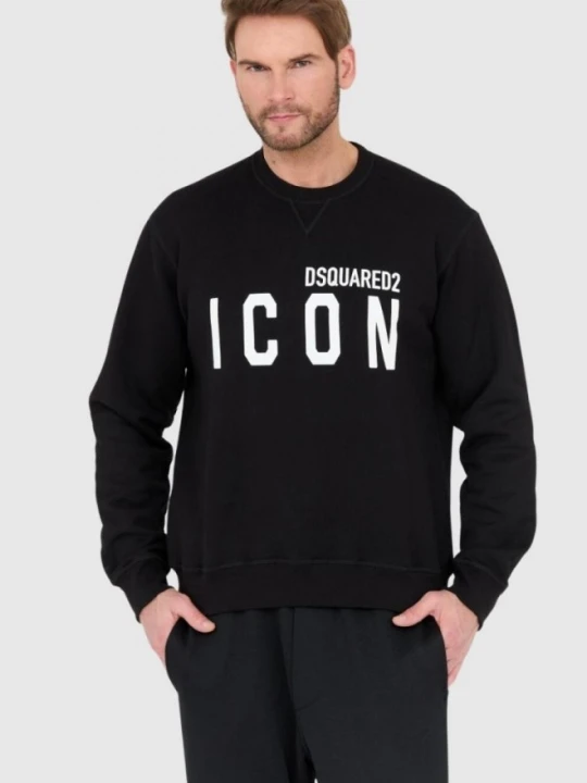 Zdjęcie produktu DSQUARED2 Czarna bluza męska, Rozmiar XXL