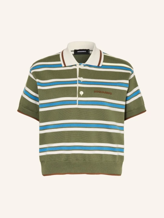 Zdjęcie produktu dsquared2 Dzianinowa Koszulka Polo gruen