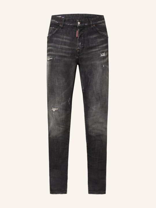 Zdjęcie produktu dsquared2 Dżinsy Teddy Extra Slim Fit schwarz 900 BLACK