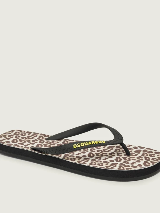 Zdjęcie produktu Dsquared2 Japonki beżowy