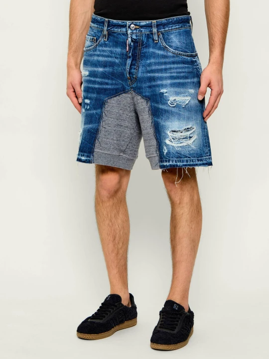 Zdjęcie produktu Dsquared2 Jeansowe szorty Hybrid | Relaxed fit niebieski