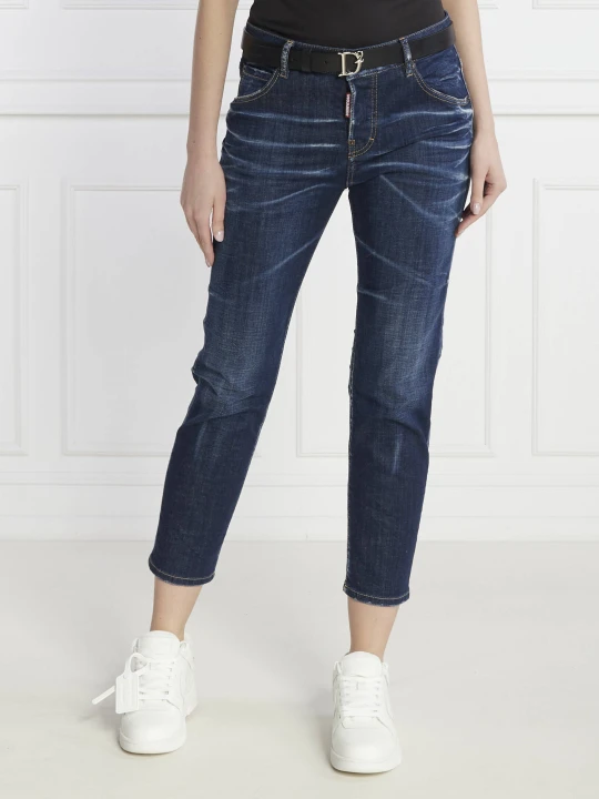 Zdjęcie produktu Dsquared2 Jeansy Cool Girl Jean | Slim Fit | stretch granatowy