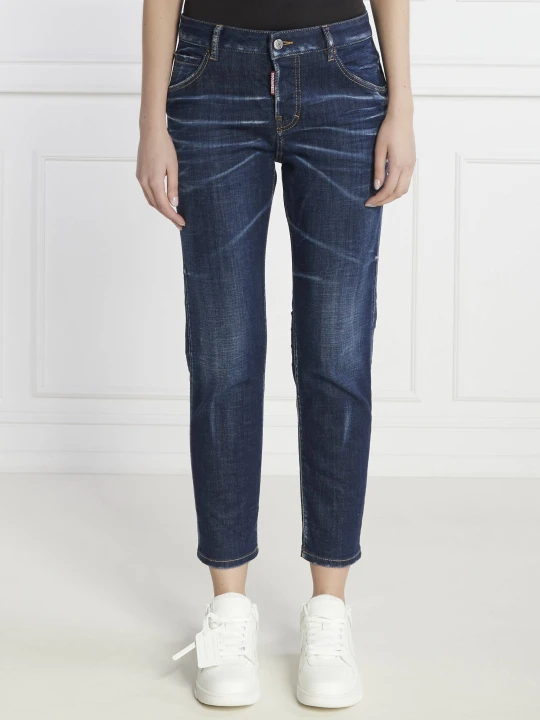 Zdjęcie produktu Dsquared2 Jeansy Cool Girl Jean | Slim Fit | stretch granatowy