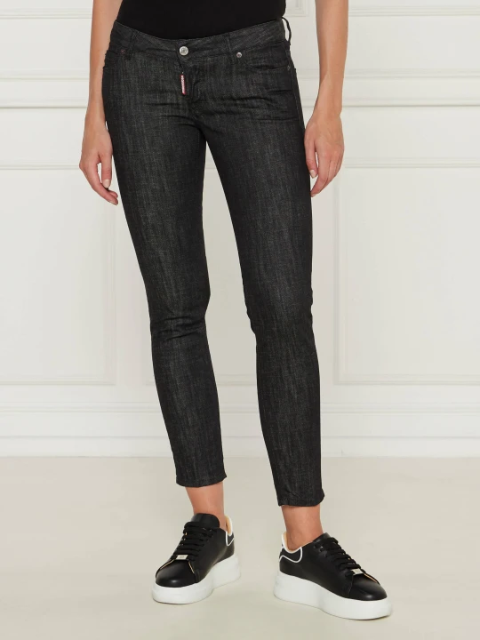 Zdjęcie produktu Dsquared2 Jeansy Jennifer Jean | Slim Fit | low rise czarny
