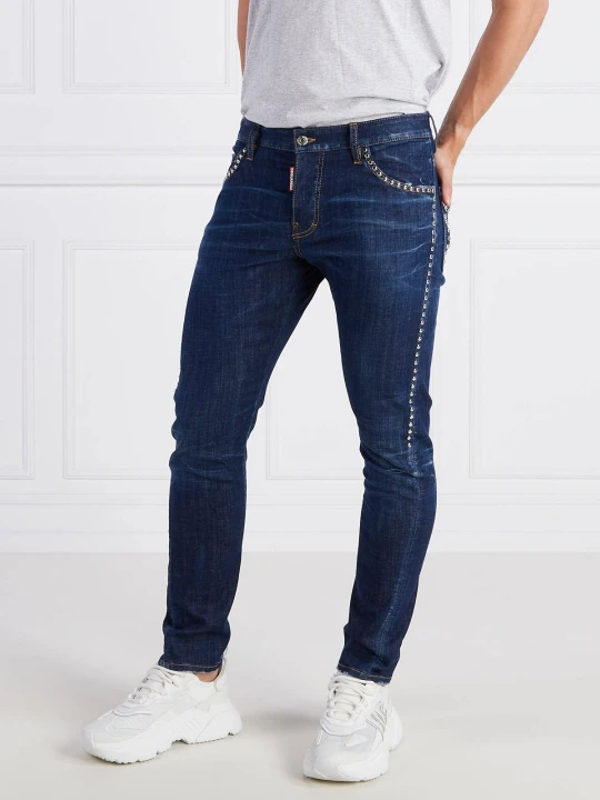 Zdjęcie produktu Dsquared2 Jeansy SEXY TWIST JEAN | Slim Fit granatowy