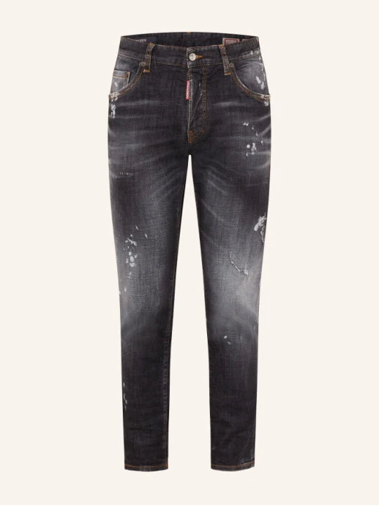 Zdjęcie produktu dsquared2 Jeansy Skater O Kroju Skinny grau 900 BLACK
