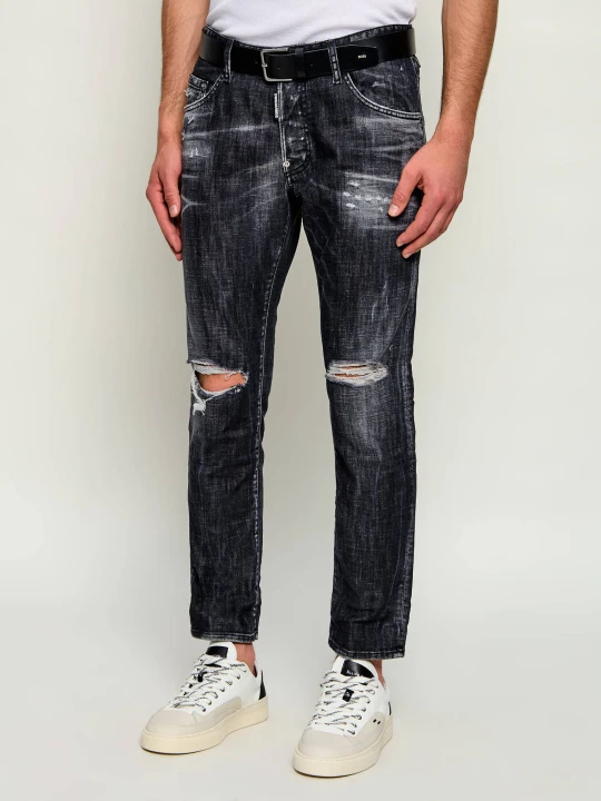 Zdjęcie produktu Dsquared2 Jeansy Skater | Tapered fit czarny