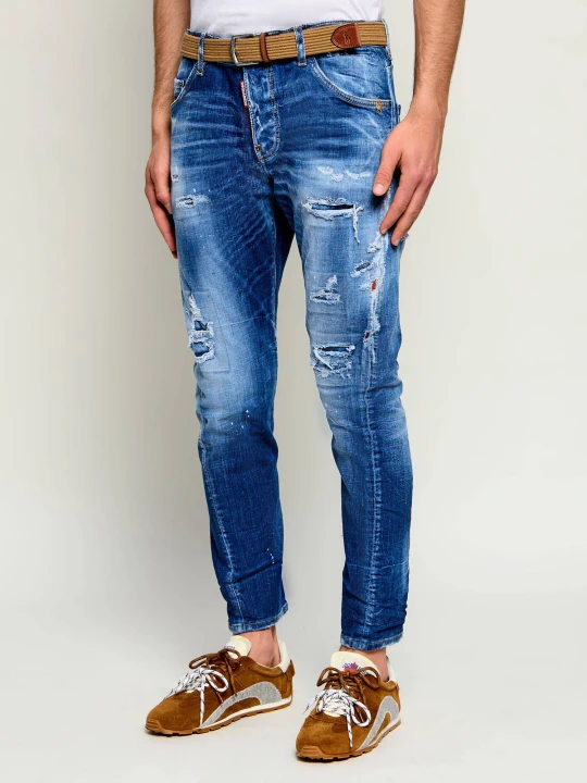 Zdjęcie produktu Dsquared2 Jeansy Slim Twst Jean | Slim Fit granatowy