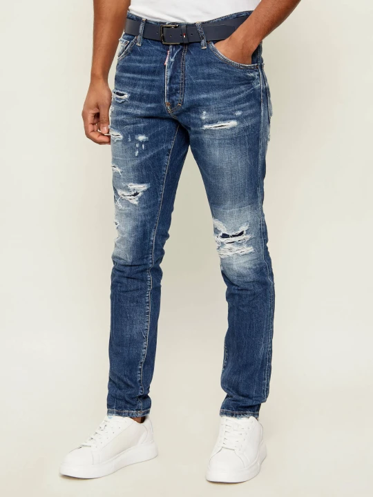 Zdjęcie produktu Dsquared2 Jeansy Teddy Jean | Slim Fit niebieski