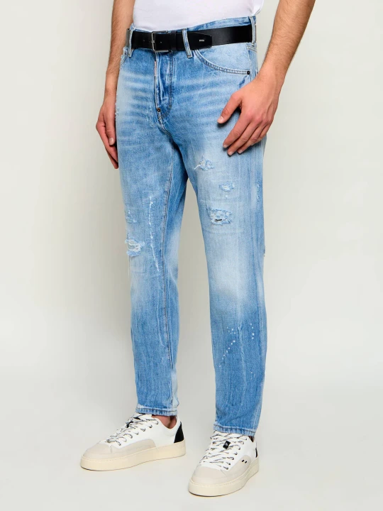 Zdjęcie produktu Dsquared2 Jeansy Teddy | Slim Fit błękitny