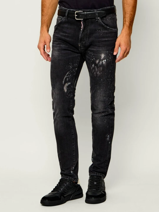 Zdjęcie produktu Dsquared2 Jeansy Teddy | Slim Fit czarny