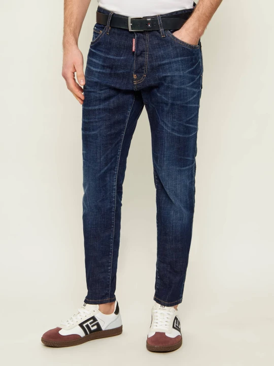 Zdjęcie produktu Dsquared2 Jeansy Teddy | Tapered fit granatowy