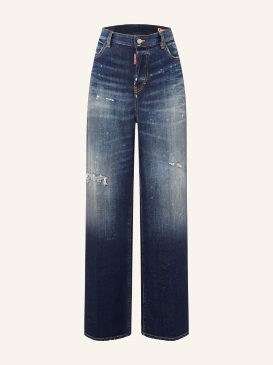 Zdjęcie produktu dsquared2 Jeansy Wide Leg Baggy blau 470 NAVY BLUE