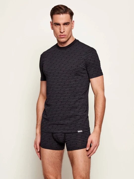 Zdjęcie produktu Dsquared2 Komplet bielizny | Slim Fit grafitowy