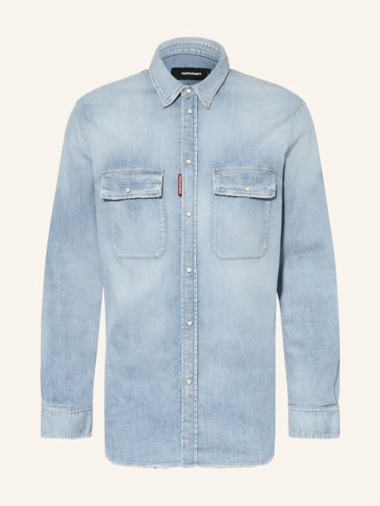 Zdjęcie produktu dsquared2 Koszula Jeansowa O Regularnym Kroju blau JASNONIEBIESKI
