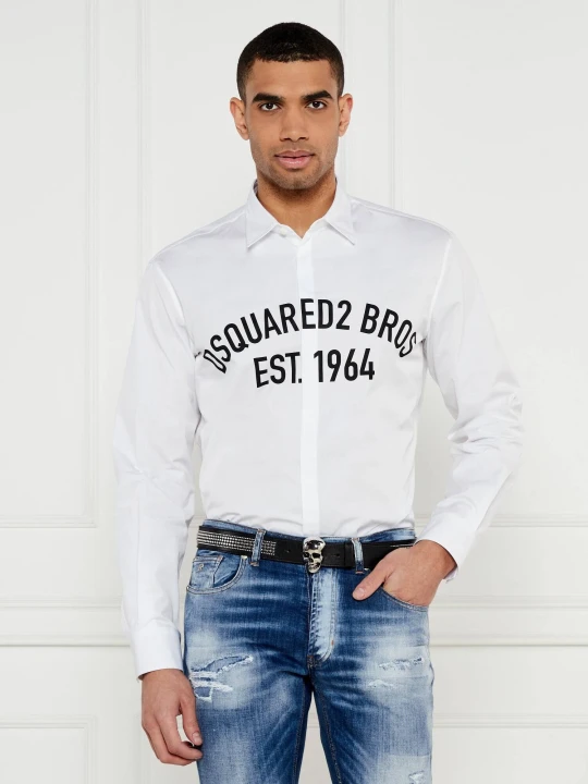 Zdjęcie produktu Dsquared2 Koszula | Regular Fit biały