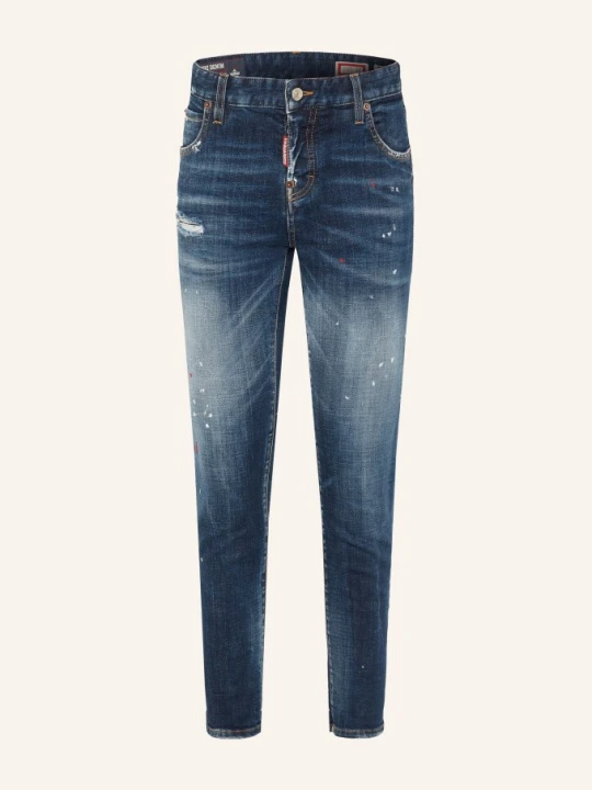Zdjęcie produktu dsquared2 Krótkie Dżinsy Teddy blau 470 NAVY BLUE