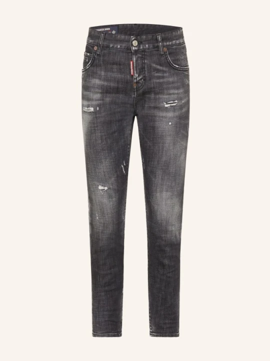 Zdjęcie produktu dsquared2 Krótkie Dżinsy Teddy schwarz 900 BLACK