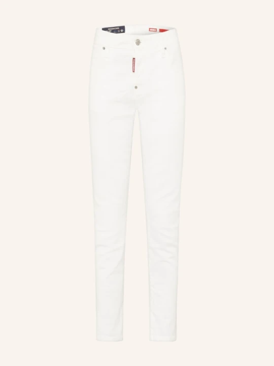 Zdjęcie produktu dsquared2 Krótkie Dżinsy Teddy weiss 100 WHITE