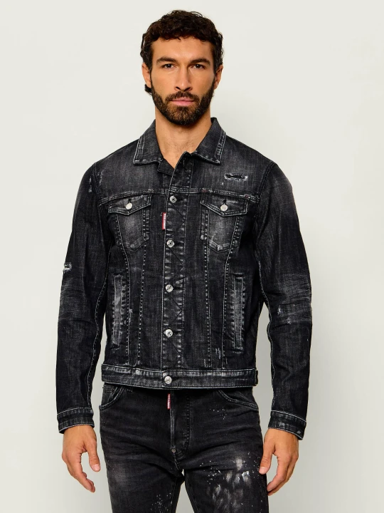 Zdjęcie produktu Dsquared2 Kurtka jeansowa Dan | Slim Fit czarny