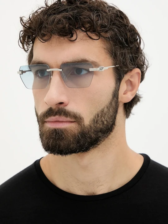 Zdjęcie produktu DSQUARED2 okulary przeciwsłoneczne srebrny