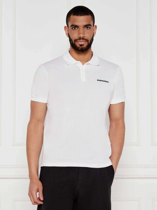 Zdjęcie produktu Dsquared2 Polo | Regular Fit biały