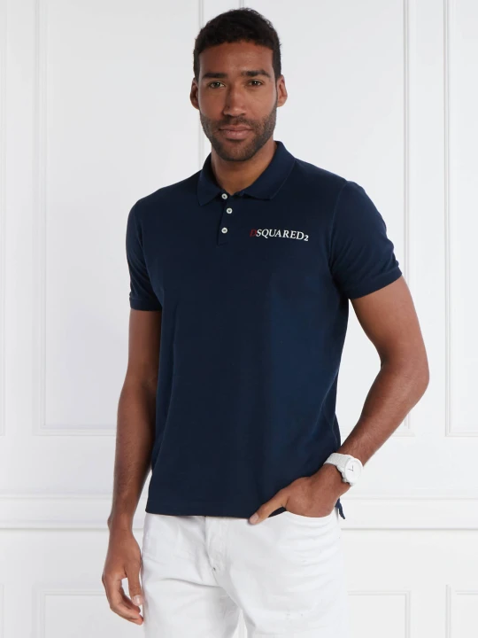 Zdjęcie produktu Dsquared2 Polo Tennis | Slim Fit granatowy