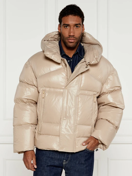Zdjęcie produktu Dsquared2 Puchowa kurtka | Loose fit beżowy