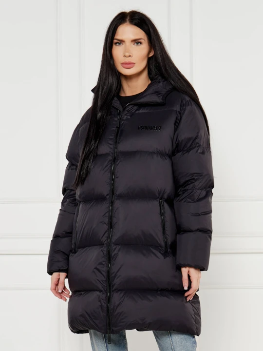 Zdjęcie produktu Dsquared2 Puchowy płaszcz czarny