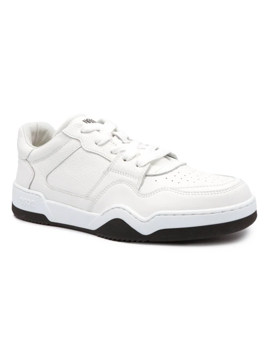 Zdjęcie produktu Dsquared2 Skórzane sneakersy biały