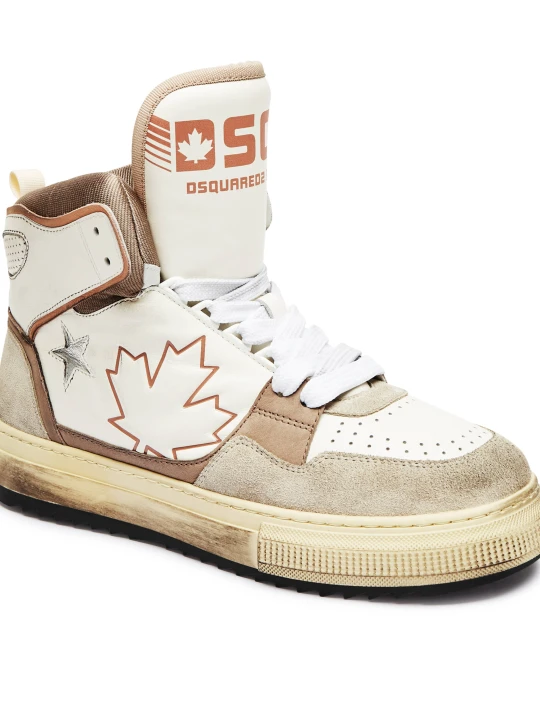 Zdjęcie produktu Dsquared2 Skórzane sneakersy Boogie