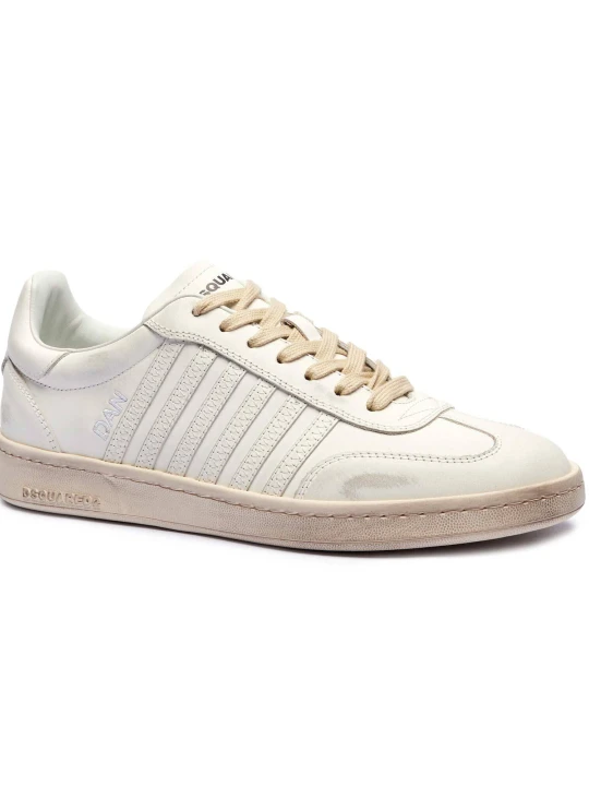 Zdjęcie produktu Dsquared2 Skórzane sneakersy BOXER biały