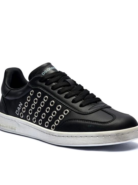 Zdjęcie produktu Dsquared2 Skórzane sneakersy Lanvin czarny