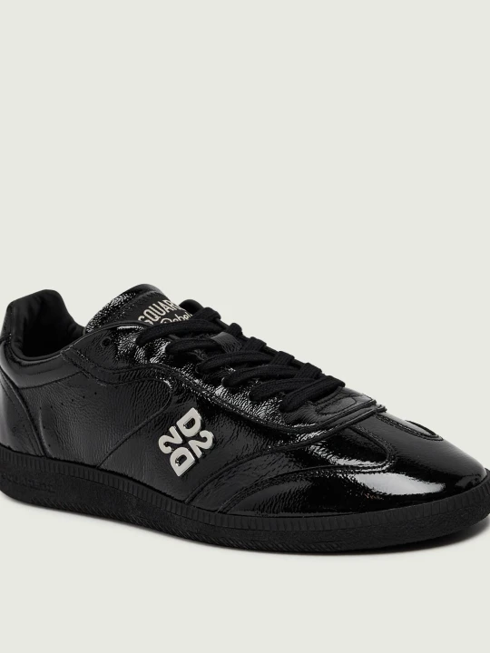 Zdjęcie produktu Dsquared2 Skórzane sneakersy Rebel czarny