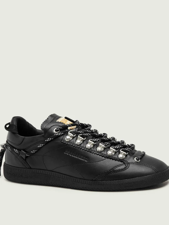 Zdjęcie produktu Dsquared2 Skórzane sneakersy Rebel czarny