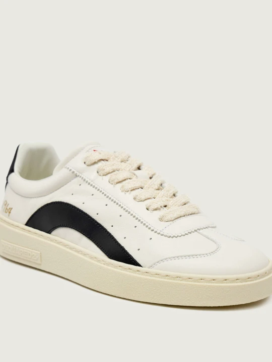 Zdjęcie produktu Dsquared2 Skórzane sneakersy Rider biały