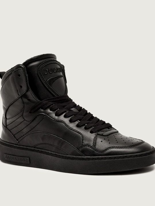 Zdjęcie produktu Dsquared2 Skórzane sneakersy Rider czarny